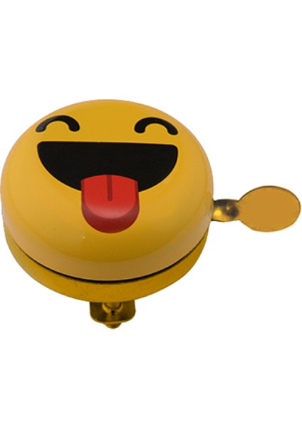 Bisiklet Sarı Yüksek Sesli Metal Emoji P Gülüçük Yüz Zil Bisiklet Aksesuar Ikaz ZIL146