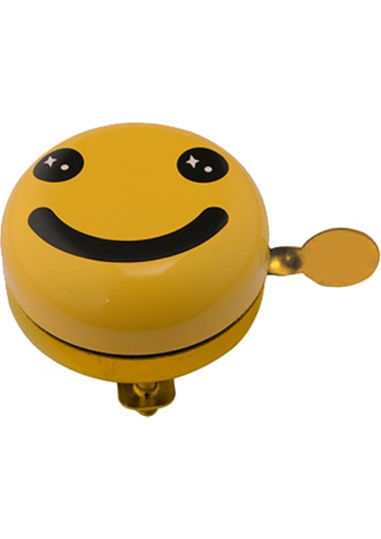 Bisiklet Sarı Yüksek Sesli Metal Emoji ) Gülümse Yüz Zil Bisiklet Aksesuar Ikaz ZIL147