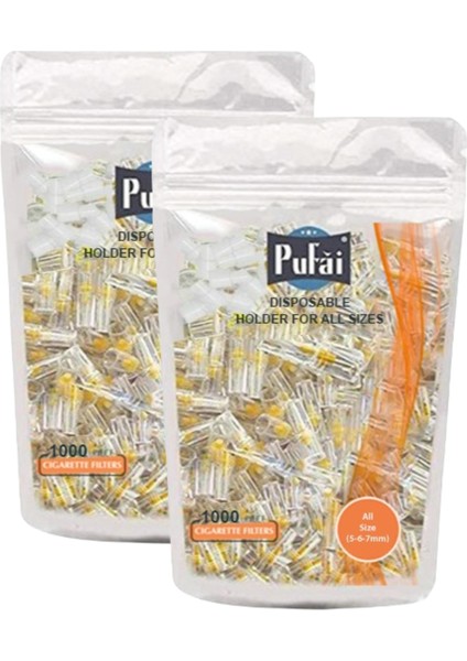 Sigara Filtresi Ağızlığı Tüm Boylar Uyumlu Slim Slender Super Slim 5 6 7 mm 2000 Adet 2 Paket fiyatları