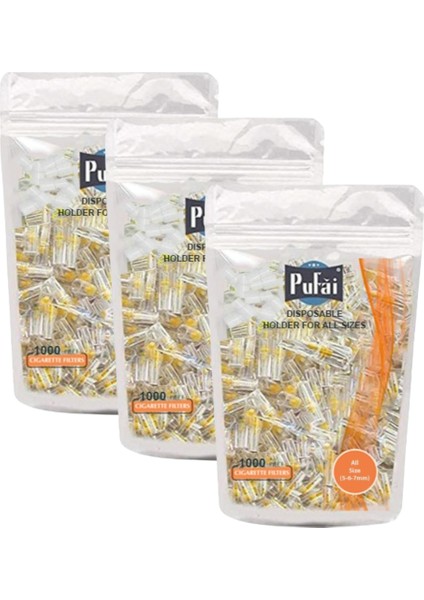 Sigara Filtresi Ağızlığı Tüm Boylar Uyumlu Slim Slender Super Slim 5 6 7 mm 3000 Adet 3 Paket fiyatları