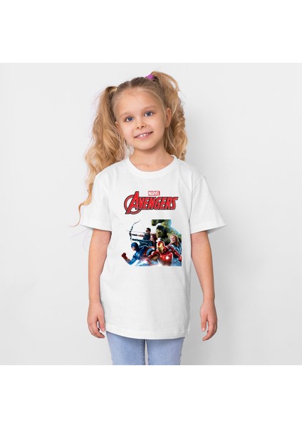 Avengers Baskılı Çocuk Tişört H3 fiyatları