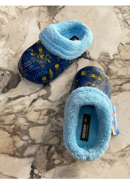 Erkek Çocuk Kürklü Ev Terliği fiyatları