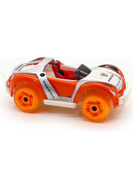 Die Cast Yarış Arabası Turuncu Beyaz fiyatları