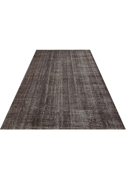 Gerçek El Dokuma Eskitme Vintage Halı 167 x 260 cm 9496