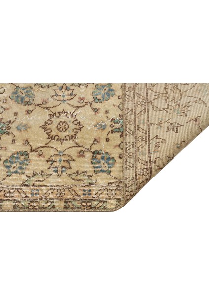 Klasik Modern Vintage Eskitme El Dokuma Halı 165 x 273 cm 9553 fiyatları
