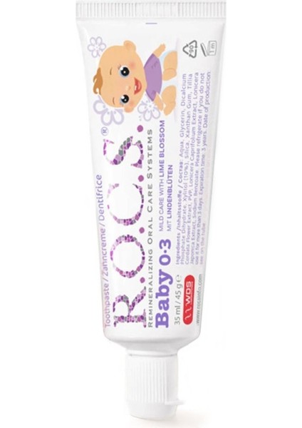Rocs Baby Ihlamur Özlü Diş Macunu 45 G (0-3yaş) modelleri
