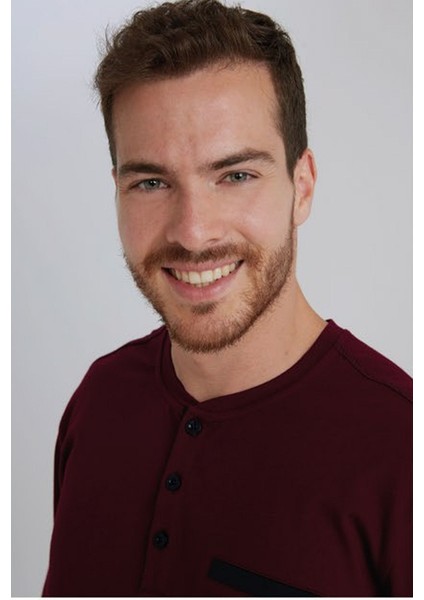 960 Erkek Bordo Uzun Kollu Pijama Takımı fiyatları