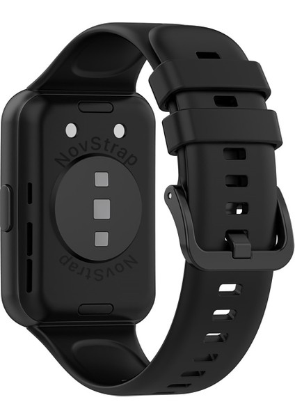Huawei Watch Fit 2 Uyumlu Kordon Tam Uyumlu Pimli Silikon Kordon Kayış modelleri