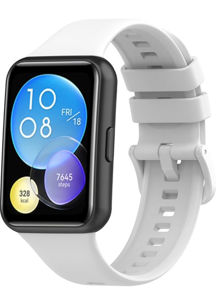 Huawei Watch Fit 2 Uyumlu Kordon Tam Uyumlu Pimli Silikon Kordon Kayış fırsatları