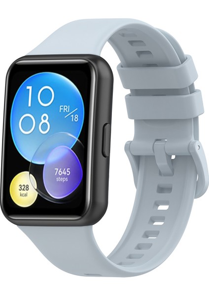 Huawei Watch Fit 2 Uyumlu Kordon Tam Uyumlu Pimli Silikon Kordon Kayış fırsatları