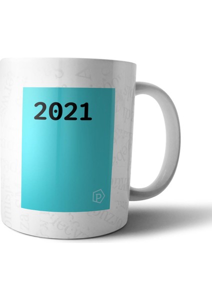 "2021" Tanımı Komik - Turkuaz Kupa Bardak