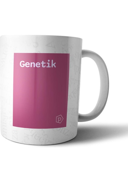 "genetik" Tanımı Komik - Pembe Kupa Bardak