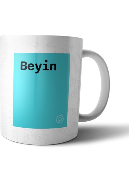 "beyin" Tanımı Komik - Turkuaz Kupa Bardak