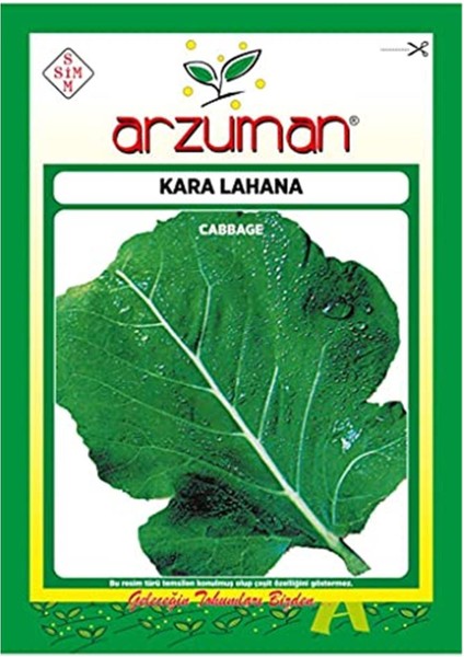 EKS Ticaret ARZUMAN- Kara (Yaprak) Lahana Tohumu