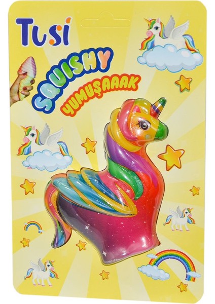 0076 Squishy Unicorn -Tusi
