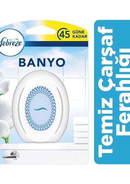 Banyo Ferahlatıcı Temiz Çarşaf Ferahlığı 7.5 ml