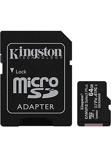 64GB Microsdxc Canvas Select Plus Hafıza Kartı SDCS2/64GB