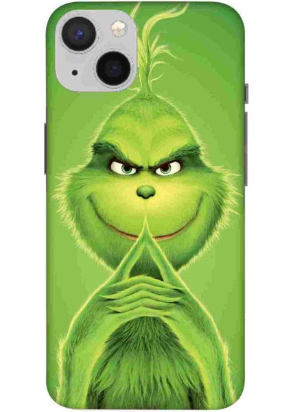 Apple iPhone 14 Max Kılıf Asabi Yeşil Desenli Hd Baskılıf Silikon Kılıf - Asabiyesil