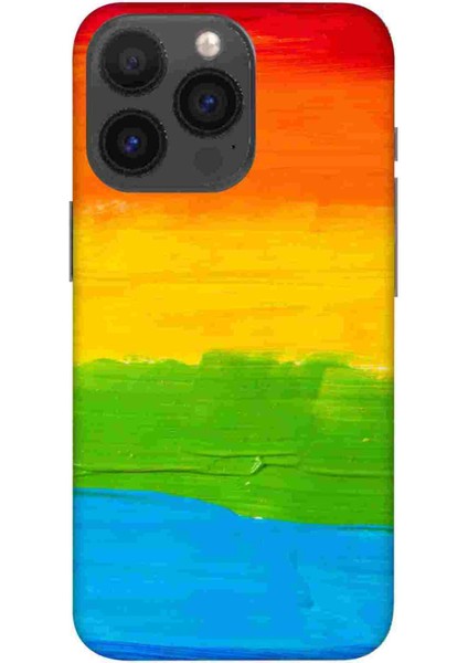 Apple iPhone 14 Pro Max Kılıf Boyama Desenli Hd Baskılıf Silikon Kılıf - Boyama