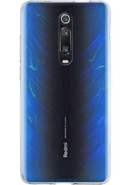 Case World Xiaomi Redmi K20 ile Uyumlu Kapak 1mm Şeffaf Silikon ile Uyumlu Kılıf