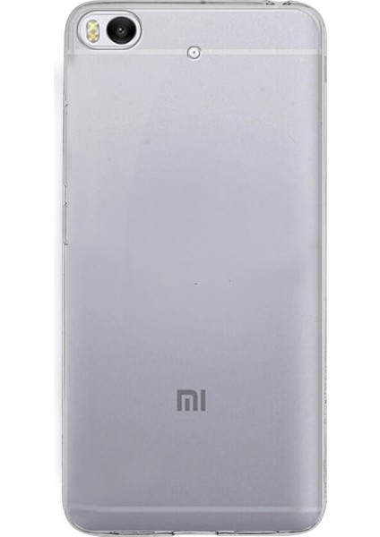 Xiaomi Mi 5s ile Uyumlu Kapak 1mm Şeffaf Silikon ile Uyumlu Kılıf