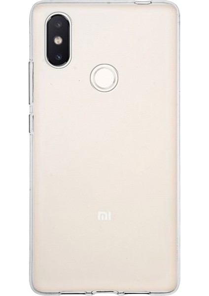 Xiaomi Mi 8 Se ile Uyumlu Kapak 1mm Şeffaf Silikon ile Uyumlu Kılıf