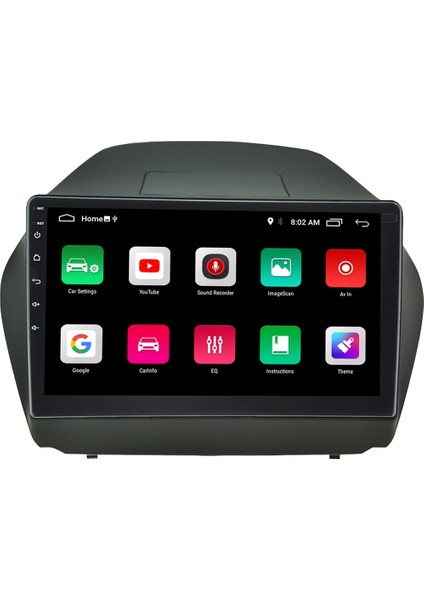 Hyundai İX35 Android Carplay Navigasyon Multimedya Ekran Teyp 2gb Ram + 32GB HDD