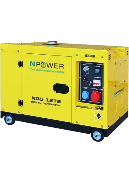 Portatif Dizel Jeneratör NDG12T3
