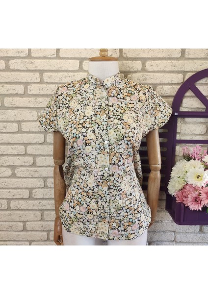 Moskrep Kumaş Hakim Yaka Kısa Kollu Gömlek 60CM (6/10) fiyatları