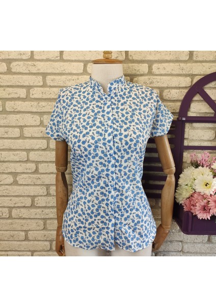 Moskrep Kumaş Hakim Yaka Kısa Kollu Gömlek 60CM (7/10) fiyatları