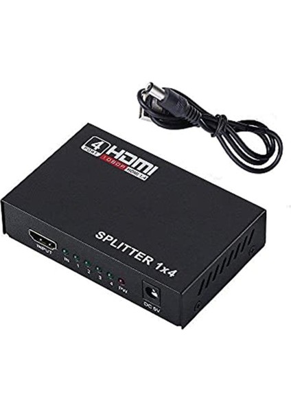 4410 4 Port HDMI Splitterçoklu Ekran Çoklayıcı Switch