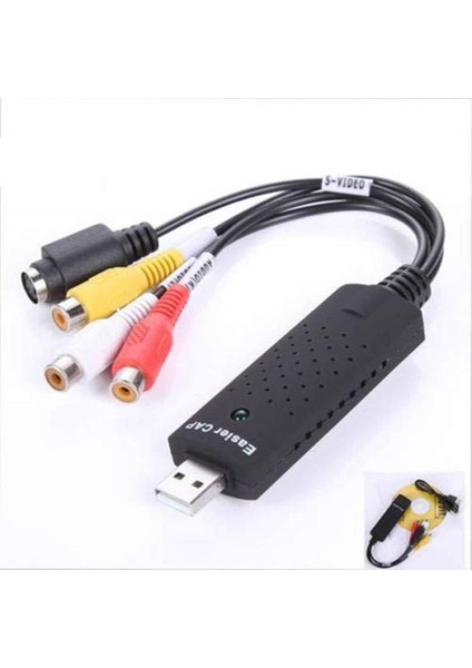 4522 USB Rca Capture Easycap Kamera Uydu Kayıt Kartı