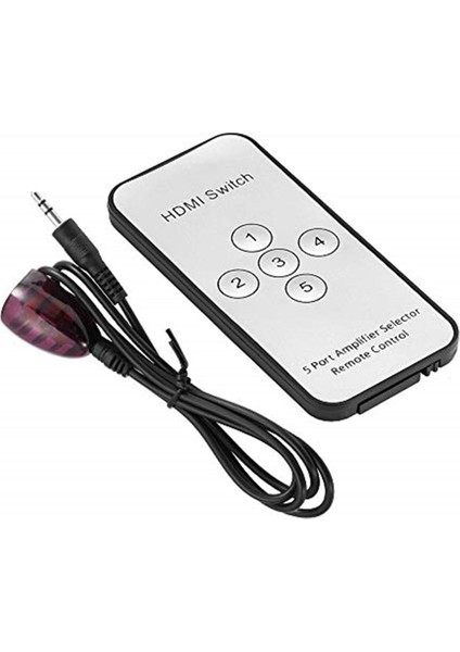 4416 HDMI Çoklayıcı Çoğaltıcı Switch 5 Port Kumandalı modelleri
