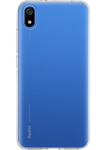 Xiaomi Redmi 7A Kapak 1mm Şeffaf Silikon Kılıf