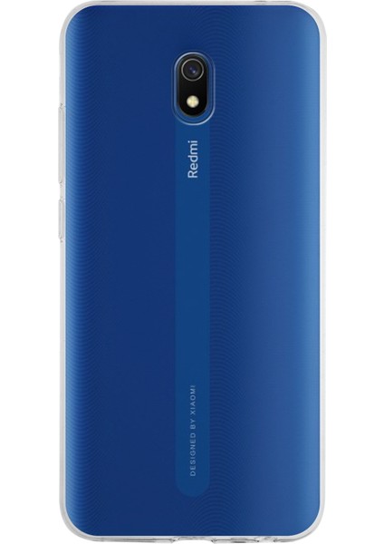 Xiaomi Redmi 8A Kapak 1mm Şeffaf Silikon Kılıf