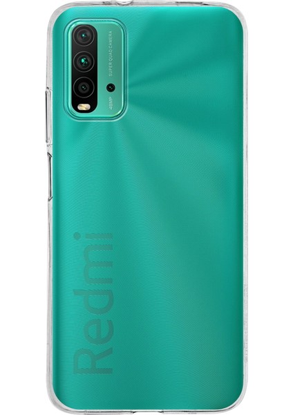 Xiaomi Redmi 9t Kapak 1mm Şeffaf Silikon Kılıf