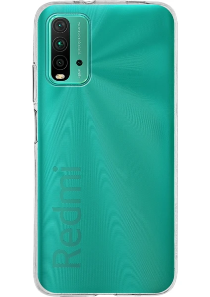 Kzy Xiaomi Redmi 9t Kapak 1mm Şeffaf Silikon Kılıf