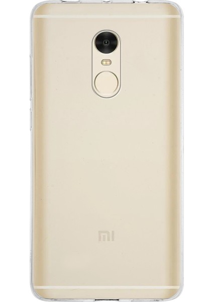 Xiaomi Redmi Note 4 Kapak 1mm Şeffaf Silikon Kılıf