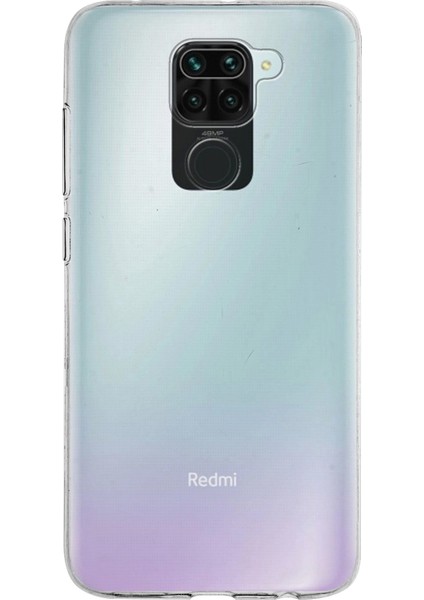 Xiaomi Redmi Note 9 Kapak 1mm Şeffaf Silikon Kılıf