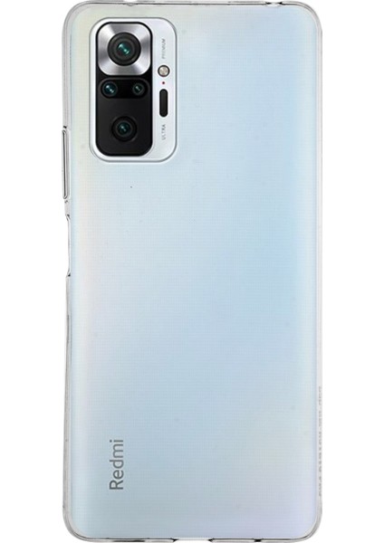 Xiaomi Redmi Note 10 Pro Kapak 1mm Şeffaf Silikon Kılıf