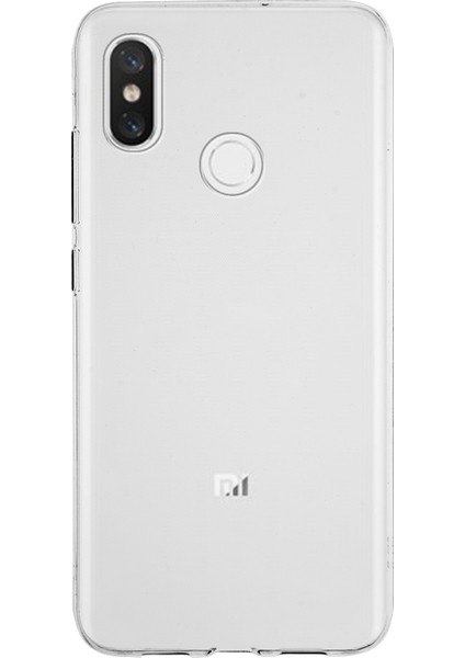 Xiaomi Mi 8 Kapak 1mm Şeffaf Silikon Kılıf