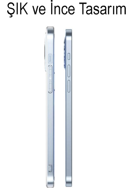 Apple iPhone 12 Kapak Kamera ve Mercek Korumalı Şeffaf Silikon Kılıf fırsatları