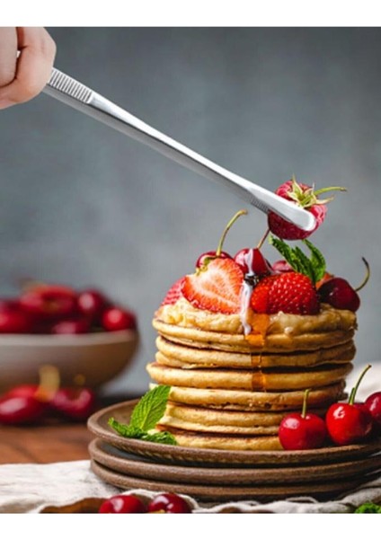 Pişirme Maşası Cımbızı Pratik Maşa Çelik Maşa 30CM | Profesyonel Şef Cımbızı