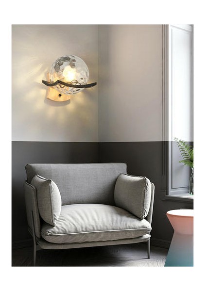 Modern Minimalist LED Aplik (D Siyah) (Yurt Dışından)