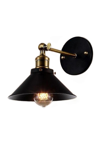 Modern Vintage Loft Metal Çift Kafaları Duvar Işık Retro Pirinç Duvar Lambası Ülke Stil E27 Edison Aplik Lambası Armatürleri 110 V / 220 V (Yurt Dışından)