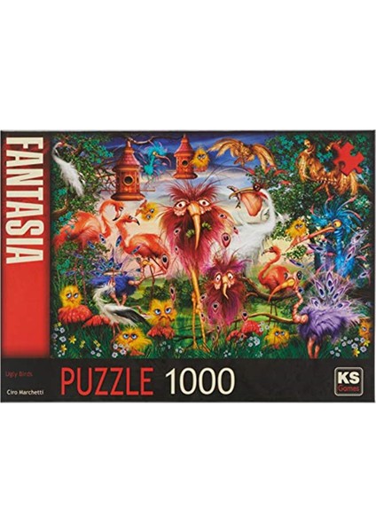 Ks Ugly Birds 1000 Parça Puzzle