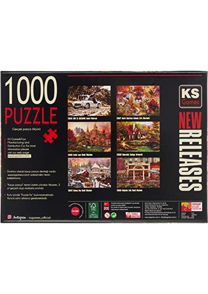 Ks Ugly Birds 1000 Parça Puzzle