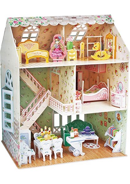 Cubicfun 3D 160 Parça Puzzle Rüya Bebek Evi