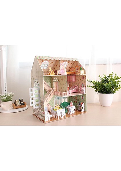 Cubicfun 3D 160 Parça Puzzle Rüya Bebek Evi