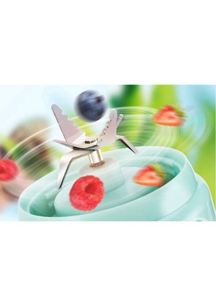 Taşınabilir Kişisel Blender, Meyve Smoothies Için USB Şarj Edilebilir Kablosuz Elektrikli Sıkacağı Blender | Sıkacaklar (Yurt Dışından)